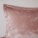 Crushed Velvet 4-Piece Comforter Blush - SELFTRITSS