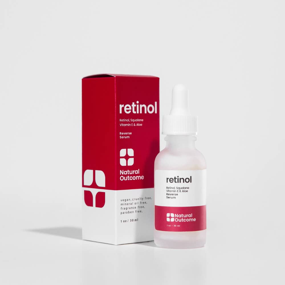 Retinol Facial Serum - Retinol Reverse Face Serum - SELFTRITSS