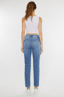 Kancan Full Size Cat's Whiskers High Waist Jeans - SELFTRITSS   