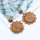 Rattan Handmade Bamboo Earrings - SELFTRITSS