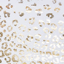 Gold Metallic Leopard Print Blackout Panel - SELFTRITSS