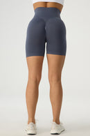 High Waist Wide Waistband Active Shorts - SELFTRITSS   