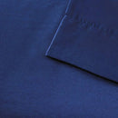 Luxury Satin 6-Piece Sheet Set, Navy Blue - SELFTRITSS