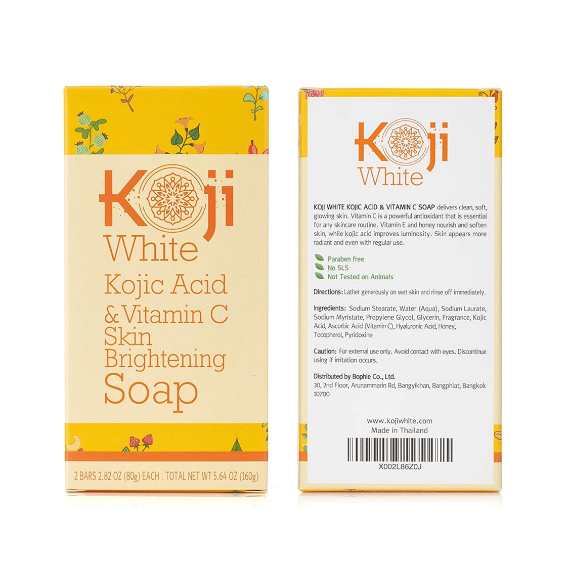 Kojic Acid & Vitamin C Skin Brightening Soap - SELFTRITSS