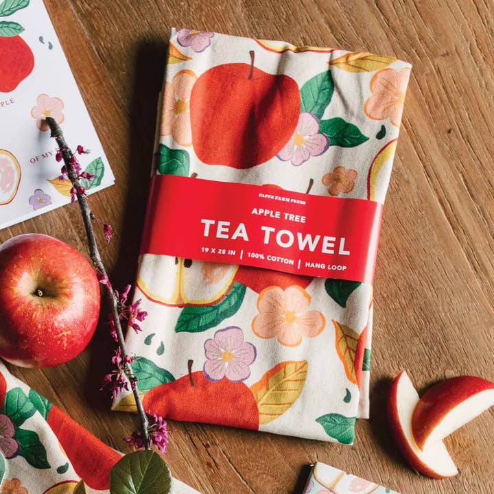 Apple Tree Tea Towel Set of 3 - SELFTRITSS