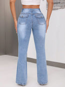 Bootcut Jeans with Pockets - SELFTRITSS   