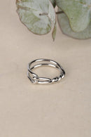 Twisted ring - silver - SELFTRITSS   