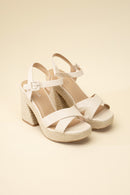 Espadrille Sandal Heel - SELFTRITSS   