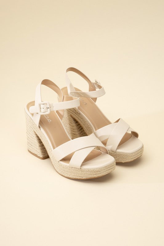 Espadrille Sandal Heel - SELFTRITSS   