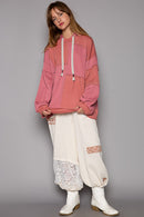 Exposed Seam Hooded Knit Top - SELFTRITSS   