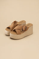 Manta Espadrille Platform Slides - SELFTRITSS   