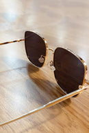 Square Metal Frame Sunglasses - SELFTRITSS