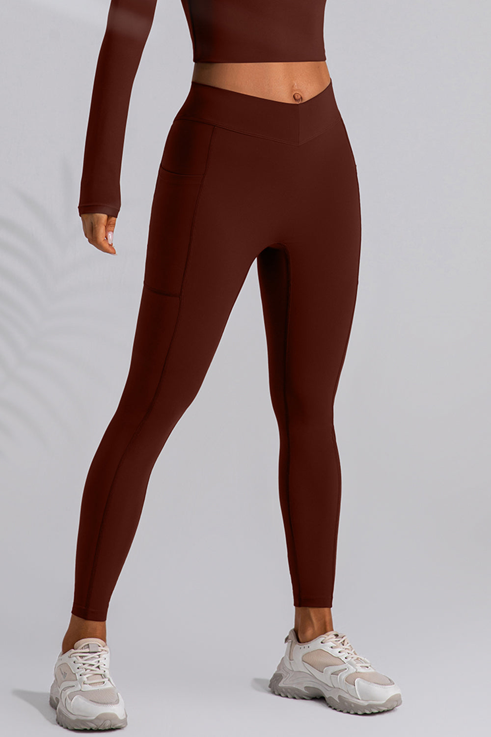 High Waist Active Leggings with Pockets - SELFTRITSS   