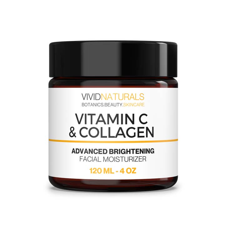 Vivid Naturals - Vitamin C & Collagen Moisturizer 4oz - SELFTRITSS