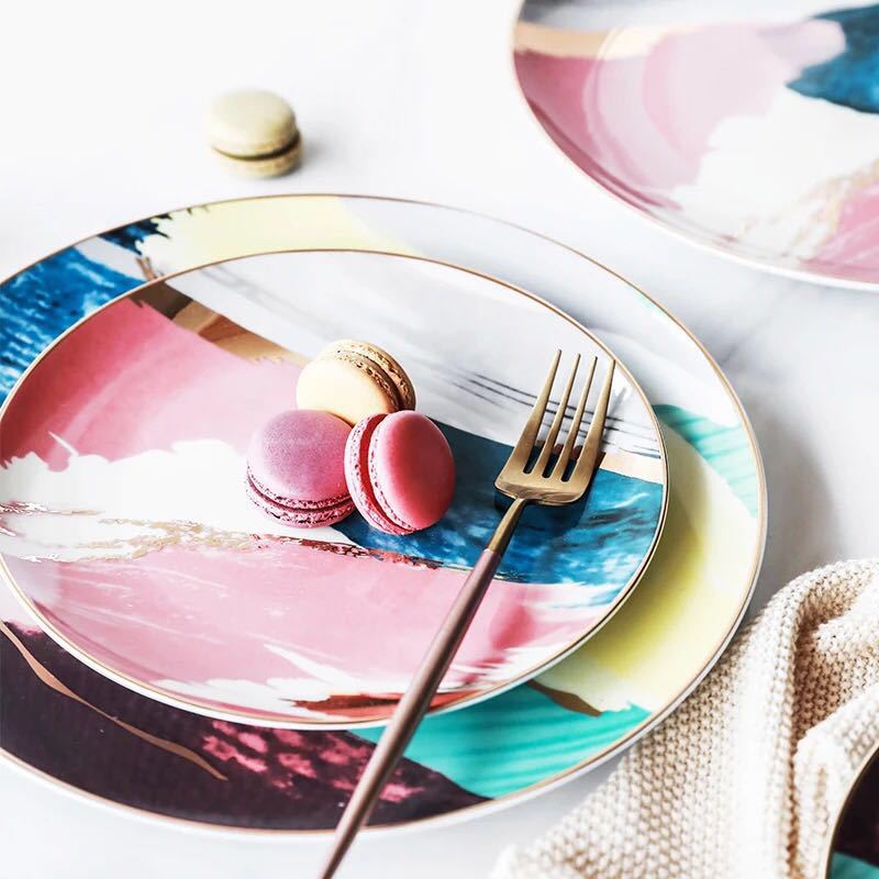Watercolor Dessert Plates - SELFTRITSS
