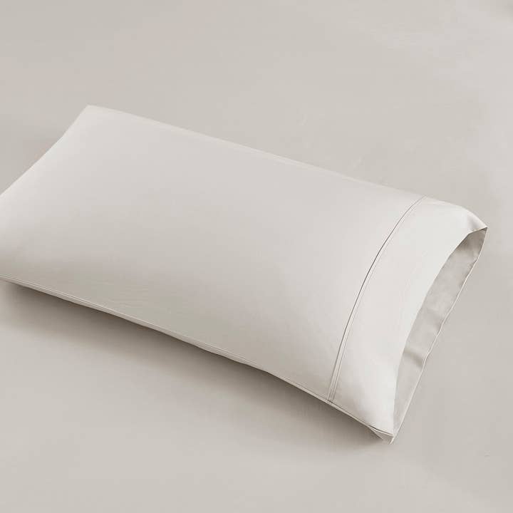 100% Organic Cotton 18" Deep Pocket Sheet Set, Ivory - SELFTRITSS