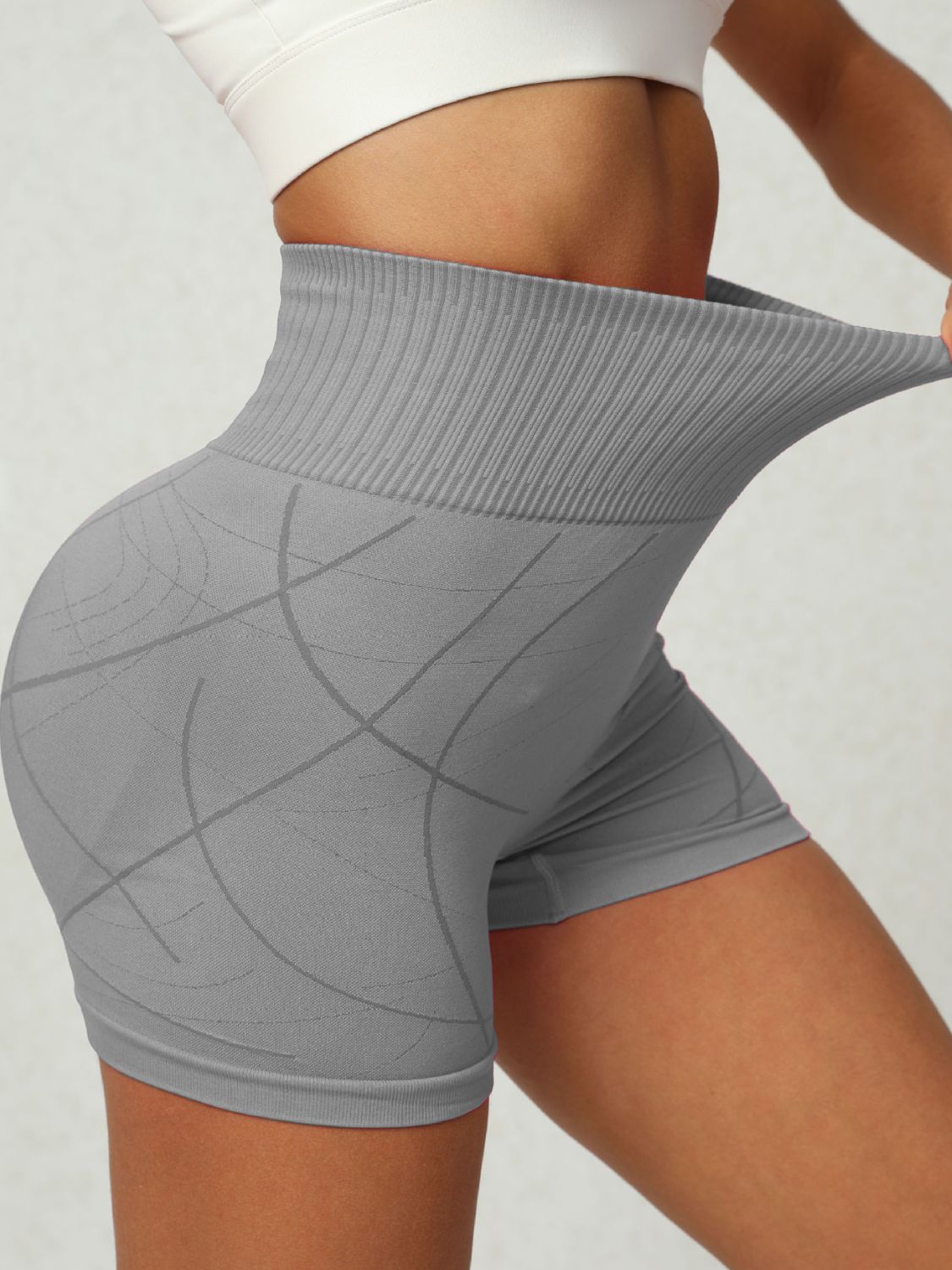 High Waist Active Shorts - SELFTRITSS   