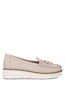 Daiki Platform Lug Sole Tassel Loafers - SELFTRITSS   