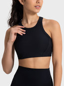 Wide Strap Cropped Sport Tank - SELFTRITSS   