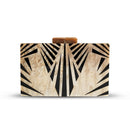 Leaf Vein Acrylic Clutch Bag - SELFTRITSS