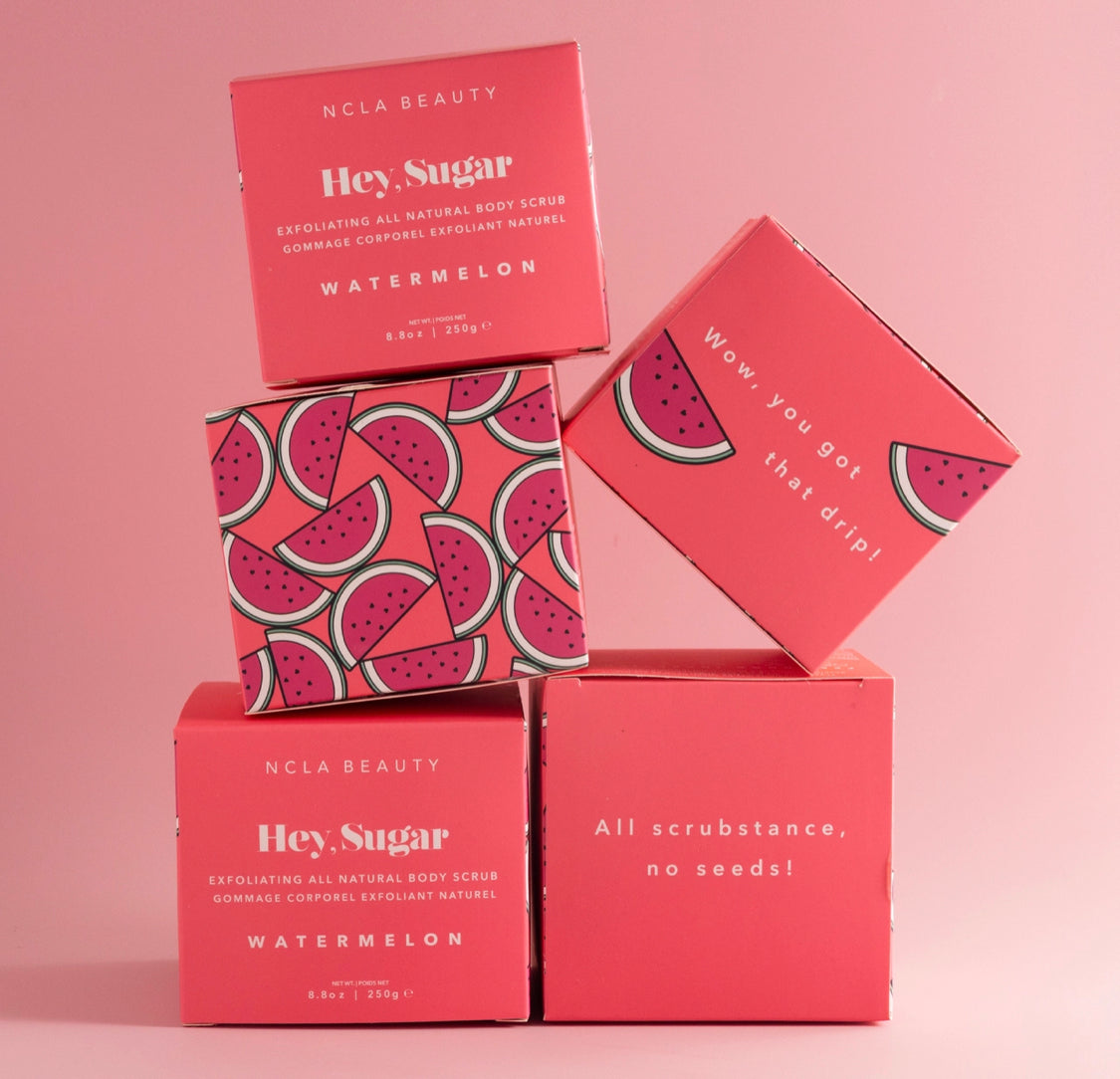 Hey, Sugar All Natural Body Scrub - Watermelon - SELFTRITSS