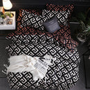 Luxury Black Bedding Set 3 Piece - SELFTRITSS   