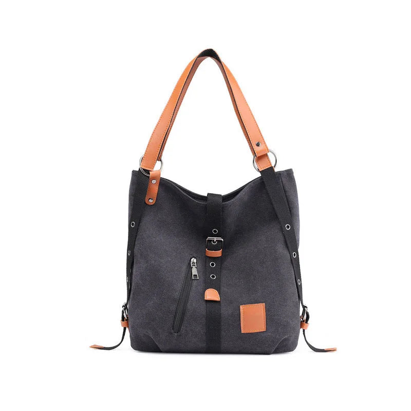 Canvas Women Multifunction Women Back Pack Bag - SELFTRITSS   