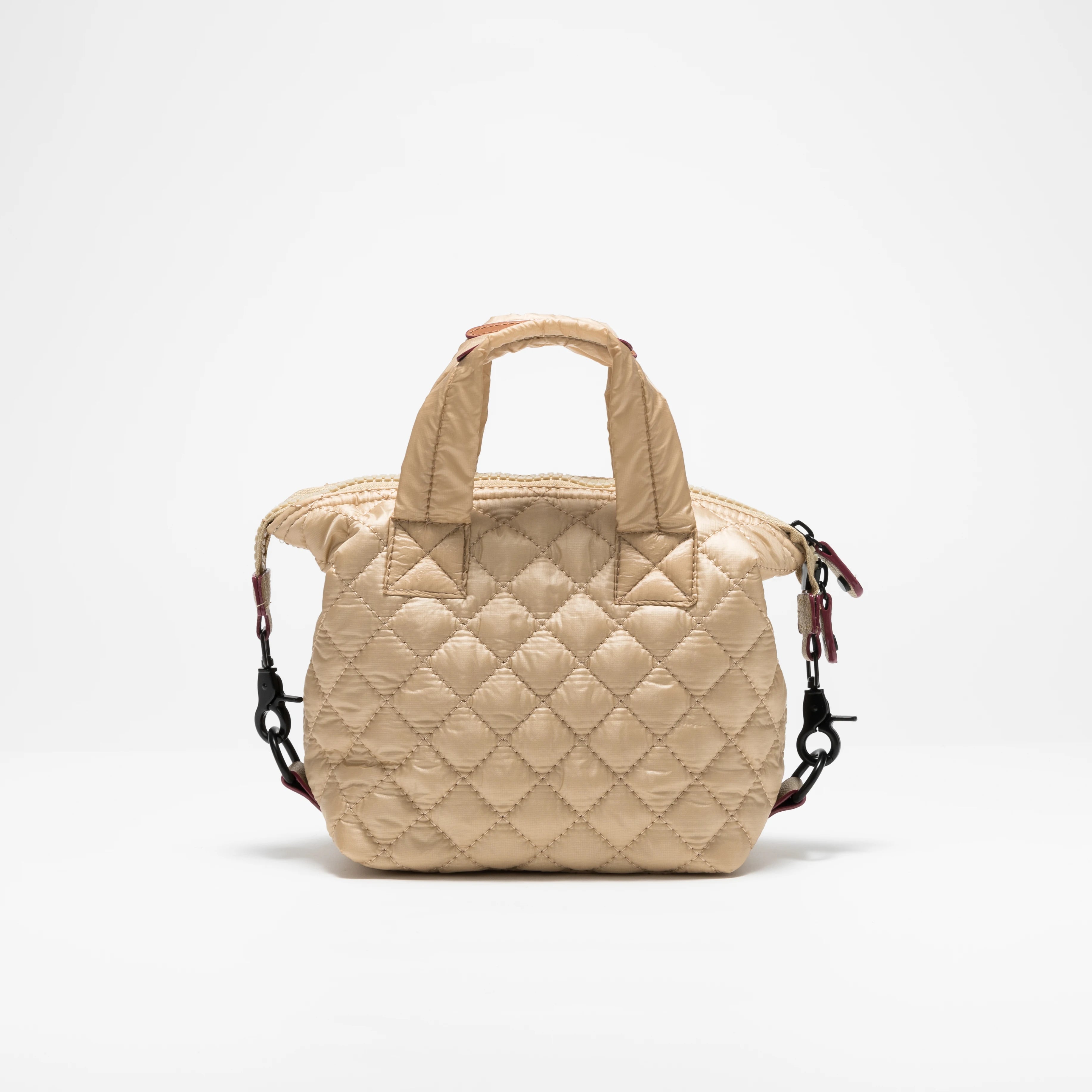 Down Padded Quilted Shoulder Tote Handbags