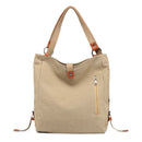 Canvas Women Multifunction Women Back Pack Bag - SELFTRITSS   