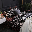 Luxury Black Bedding Set 3 Piece - SELFTRITSS   