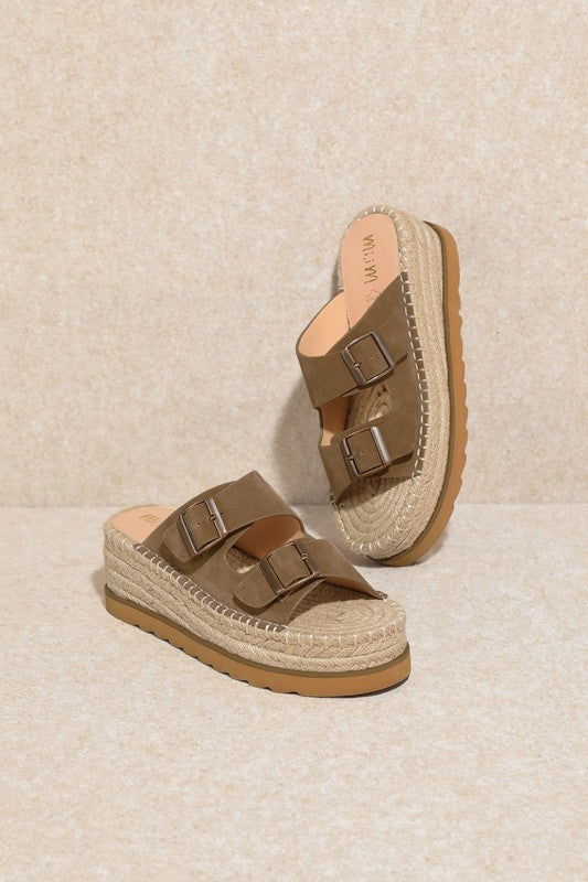 Hazel Espadrille, Platform, Slide, Sandals