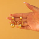 Simple All-match Women's Street Shot Earrings - SELFTRITSS