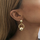 Simple All-match Women's Street Shot Earrings - SELFTRITSS