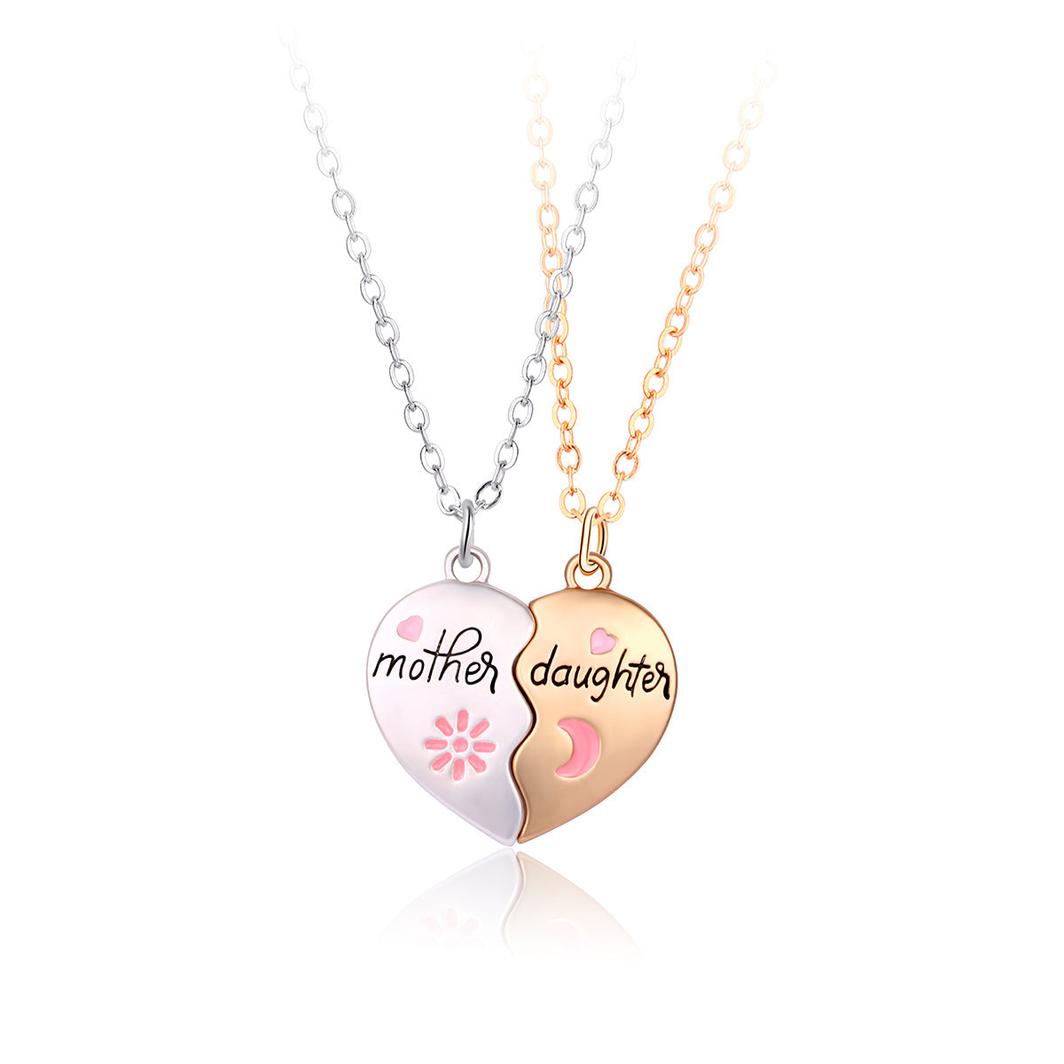 Matching Heart Magnetic Necklace - SELFTRITSS   