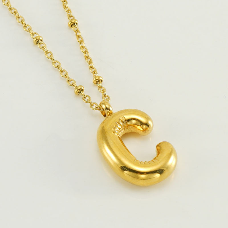 Gold C With Chain