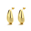 Glossy Water Drop Earrings - SELFTRITSS
