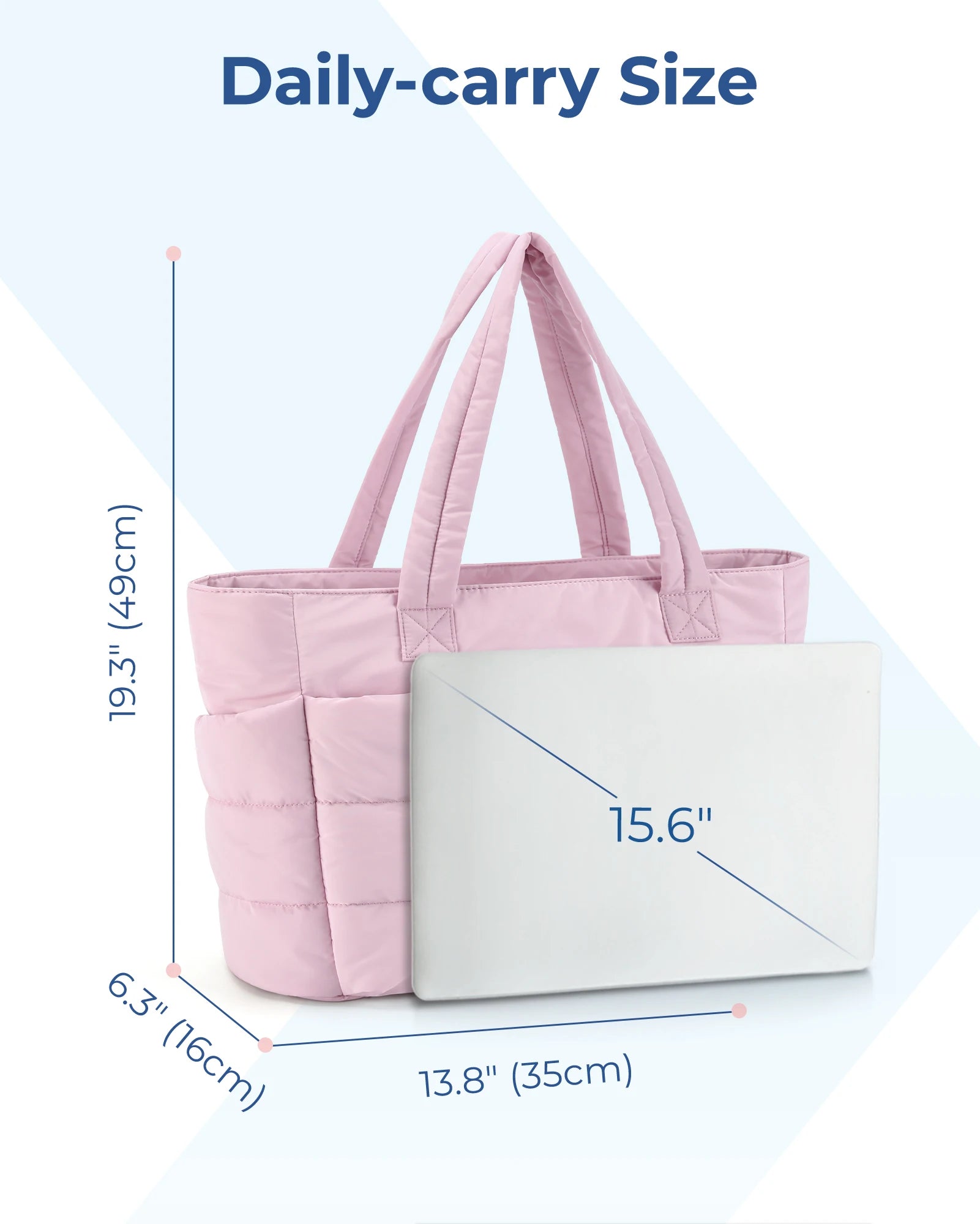 Solid Color Tote Bag - SELFTRITSS   