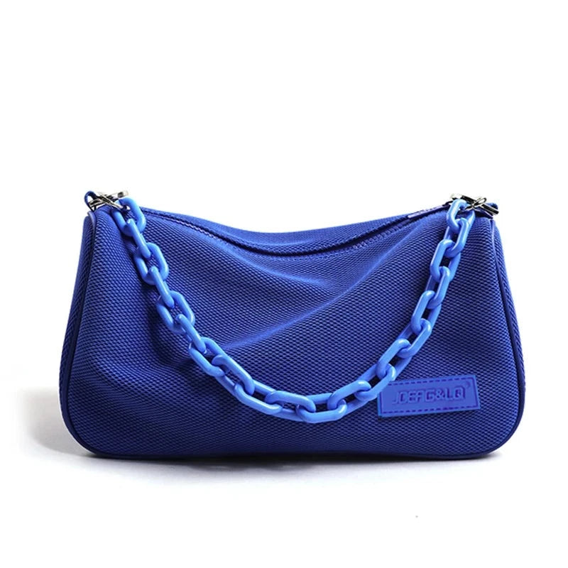 Small Crossbody Candy Color Chain Handbag