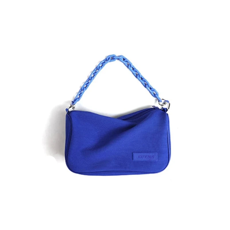 Small Crossbody Candy Color Chain Handbag - SELFTRITSS