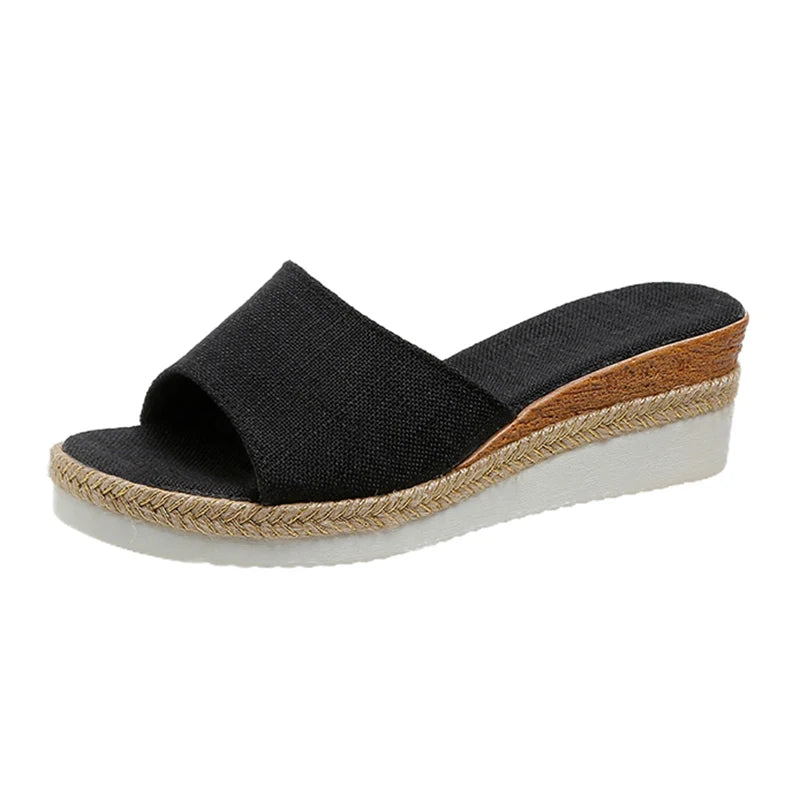 Casual Wedge Slippers Platform Sandals
