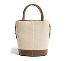 Linen Woman Bucket Handbag - SELFTRITSS