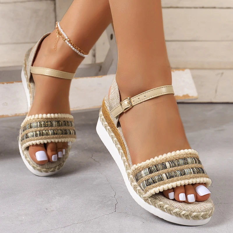 Women's Wedges Espadrilles - SELFTRITSS