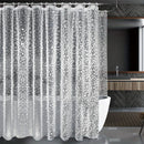 Waterproof Clear Pebble Transparent Shower Curtain (W180xH180cm) - SELFTRITSS