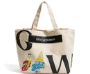 Large Gentle Woman Canvas Tote Handbag - SELFTRITSS