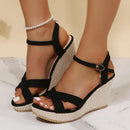 Wedges High Heels Sandals - SELFTRITSS