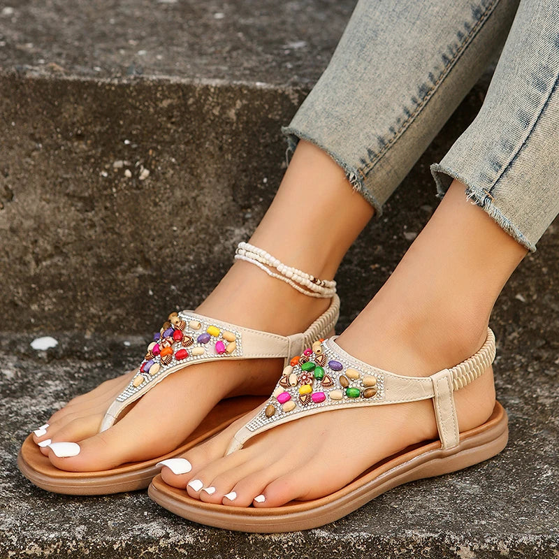 Summer Bohemain Flat Sandals - SELFTRITSS