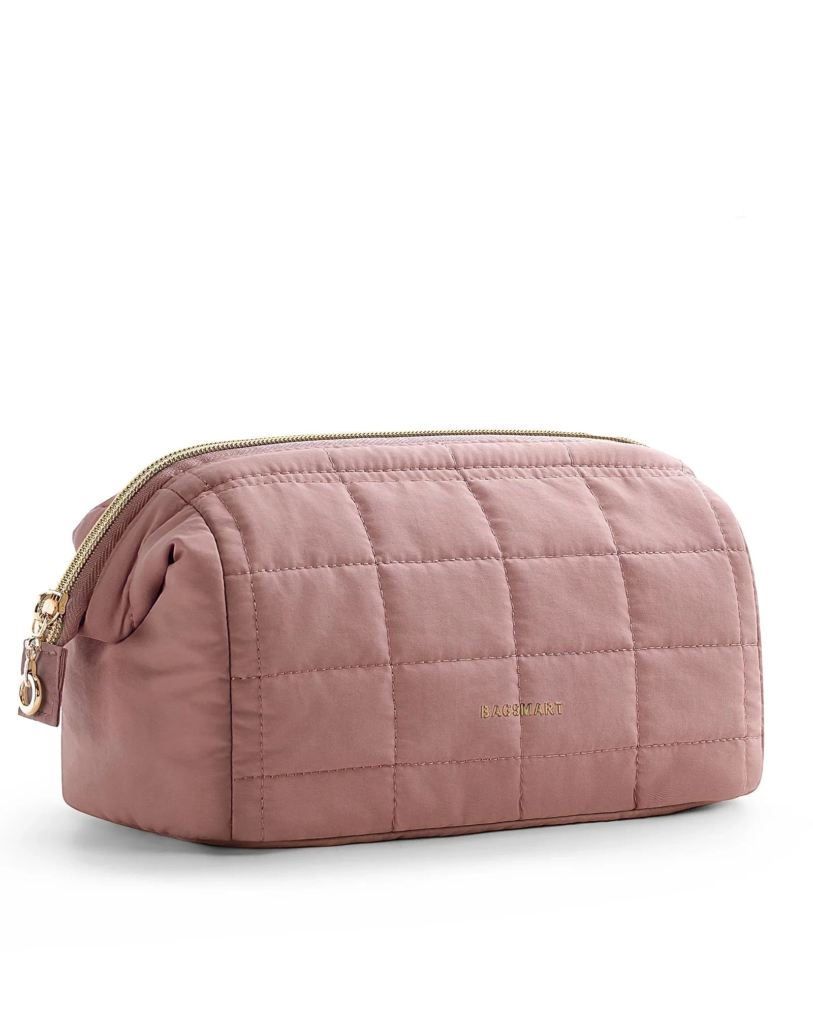 Portable Pink Make Up Bag