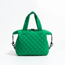 Down Padded Quilted Shoulder Tote Handbags - SELFTRITSS   