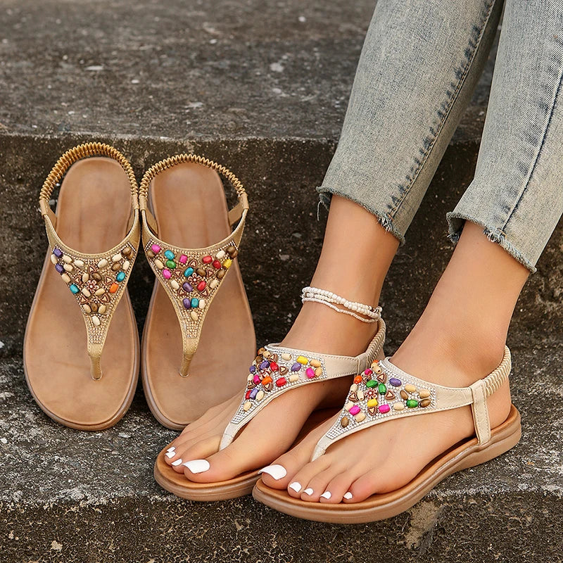 Summer Bohemain Flat Sandals - SELFTRITSS