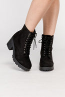 Fuzzy Combat Boots - SELFTRITSS   